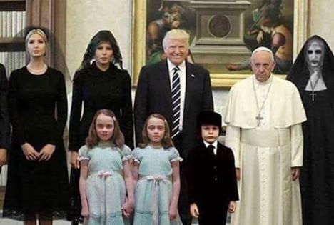 trump pope