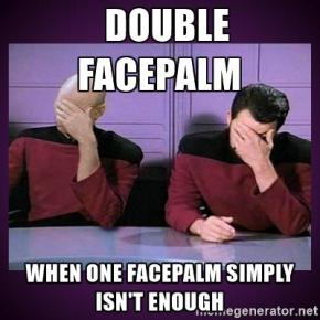 facepalm