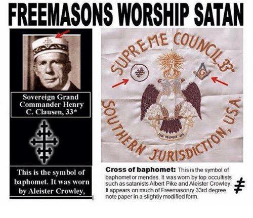 freemason satan