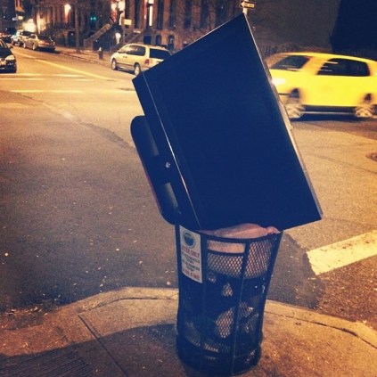 tv trash